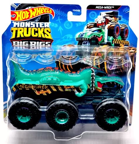 MATTEL HOT WHEELS Monster Trucks Big Rigs LKW HWN87 Mega Wrex EUR 15 98 PicClick DE