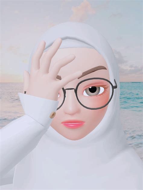 Pin Oleh Nour Nouh Di Ilustrasi Tumblr Kartun Hijab Kartun