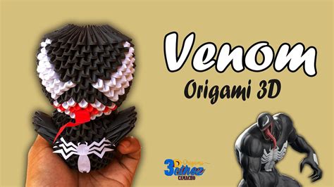 How To Make An Origami Venom Easy Origami Tutorial