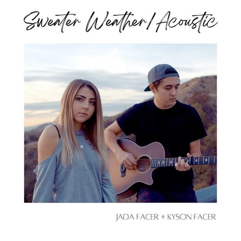 Sweater Weather Acoustic Single By Jada Facer Spotify