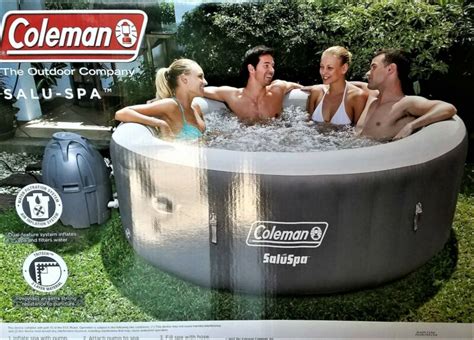 New Coleman X Saluspa Inflatable Hot Tub Person Free Shipping For Sale From United