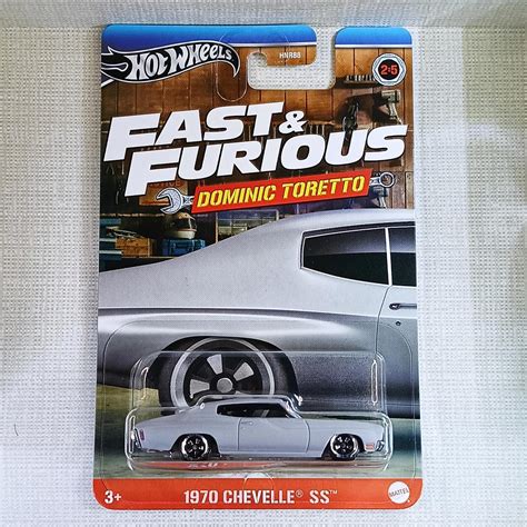 Hot Wheels Fast Furious Chevelle Ss Collectible Model Car
