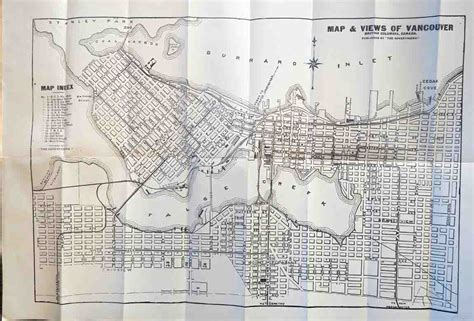 Map & Views of Vancouver - High Ridge Books, Inc.