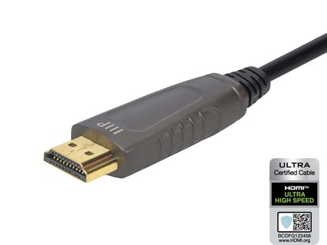 Monoprice K Ultra High Speed Fiber Optic Certified Hdmi Cable K