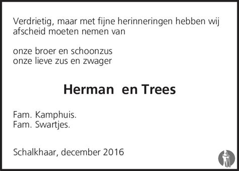 Hermanus Antonius Johannes Herman En Theresia Maria Trees Kamphuis