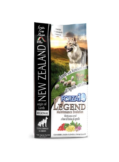 Alimento Secco Per Cani Adulti Grain Free Forza10 Legend New Zeland