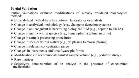 Usfda Guidelines For Bioanalytical Method Validation