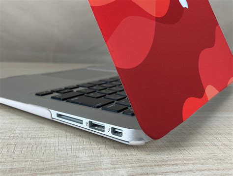 Abstract Red New Pro Mac Hard Protective Case Personalized - Etsy