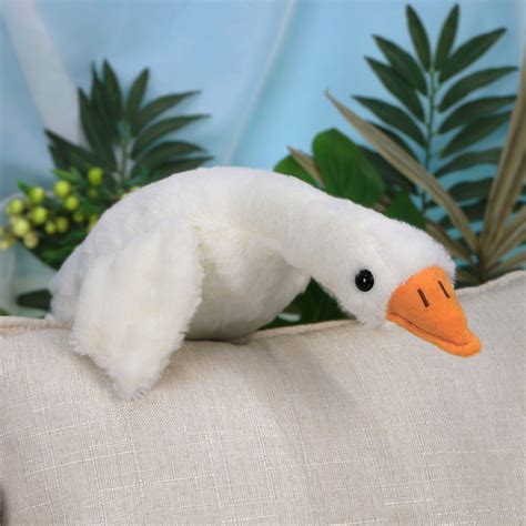 Гусь лежачий, 40 см оптом большая мягкая игрушка | Plush Team