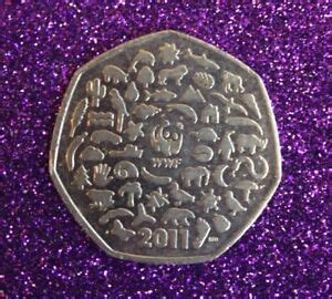 WWF 50p Coin | eBay