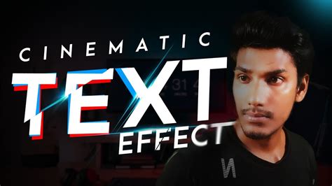 3 Creazy Text Effects For YouTube VIDEOS In Hindi Cinematic Text