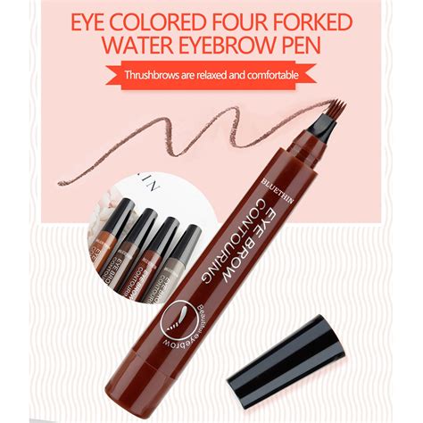 Komiseup Four Head Water Eyebrow Pencil Lasting Non Eyebrow Pencil