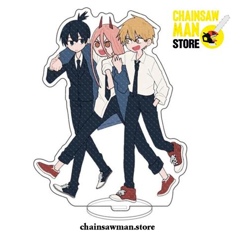 Cute Chainsaw Man Team Acrylic Figure Stand Model Chainsaw Man Store