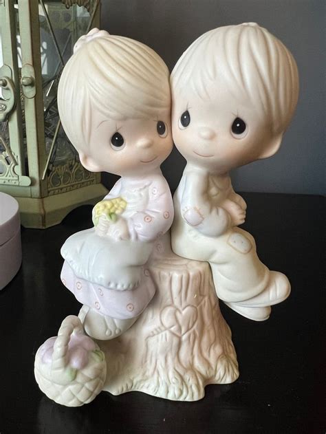 Vintage Precious Moments Jonathan David 1978 Love One Another Enesco