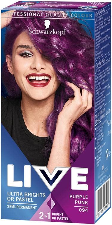 Schwarzkopf Live Ultra Brights 94 Purple Punk Hiusväri S Kaupat Ruoan