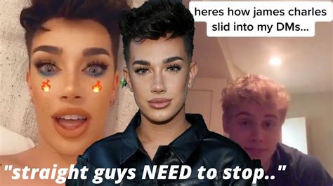 James Charles Responds To Straight Guys Baiting Him Youtube