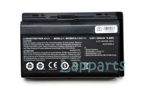 New Genuine W Bat Battery For Clevo W St W St W St W Ss