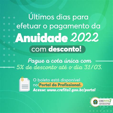 Pague A Anuidade De Desconto Conselho Regional De