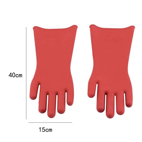 Rubber Electrician Safety Glove 1 Pair Anti Electr Grandado