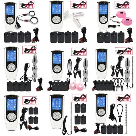 Bdsm Electro Shock Anal Butt Plug Cock Stimulator E Stim