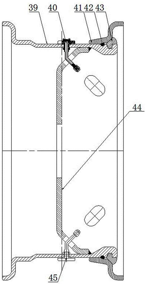 真空轮胎遥控内点火爆燃充气装置的制作方法