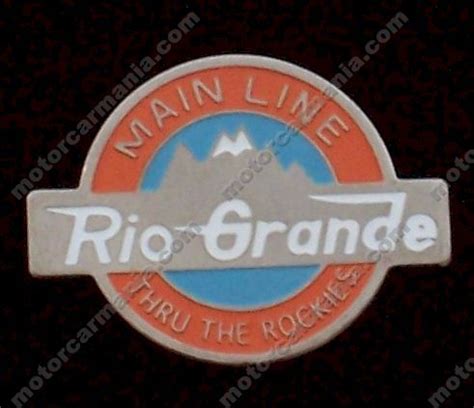 Rio Grande Railroad Logo Hat Pin #10-3030 - Locomotive Logos