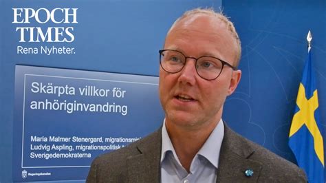 Ludvig Aspling Sd Personer Ska Inte Komma Till Sverige Och Direkt