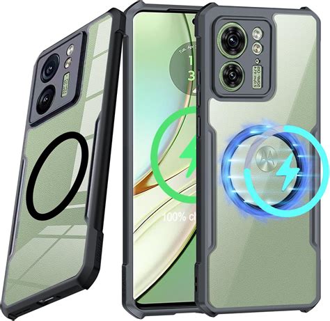 Guizzcg Funda Magn Tica Para Motorola Moto Edge Compatible Con