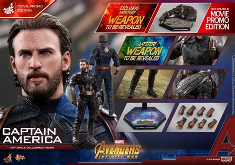 Hot Toys Movie Promo Infinity War Captain America Up For Order Marvel Toy News