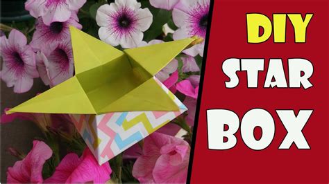 Origami Star Box Traditional Model Youtube