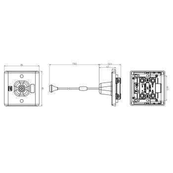 Knightsbridge A Dp White Pull Cord Switch With Neon And Mechanical On