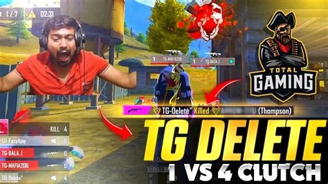 Tg Delete One Man Show V Clutch Total Gaming Es Tournament