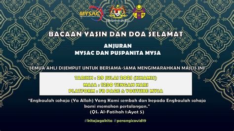 Cara Bacaan Yasin Dan Doa Selamat