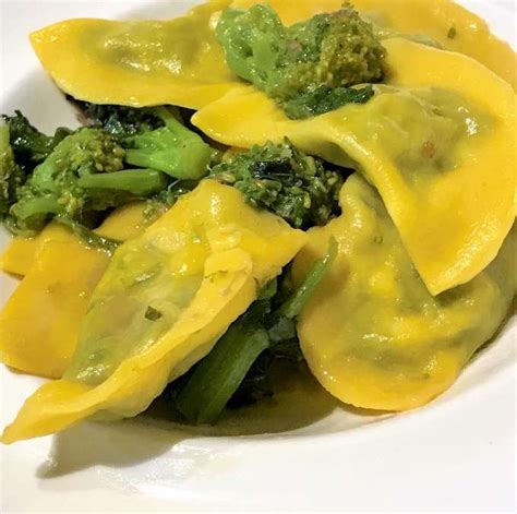 Ravioli Di Cime Di Rapa La Signora Dei Fornelli