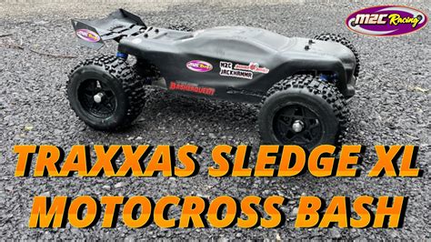 TRAXXAS SLEDGE XL MOTOCROSS BASH THE JACKHAMMR IS AWESOME YouTube