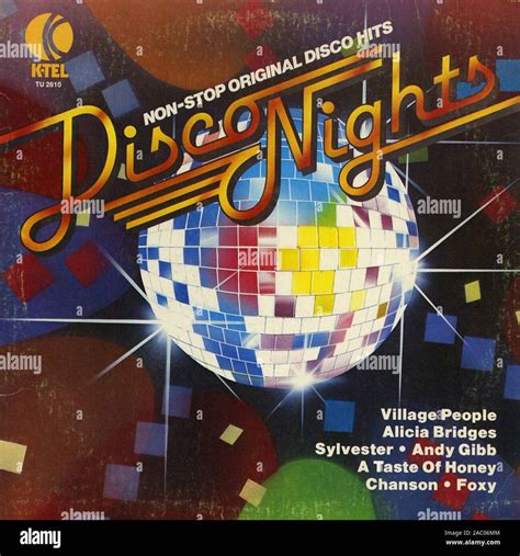 Disco Nights - Vintage Vinyl Album Cover