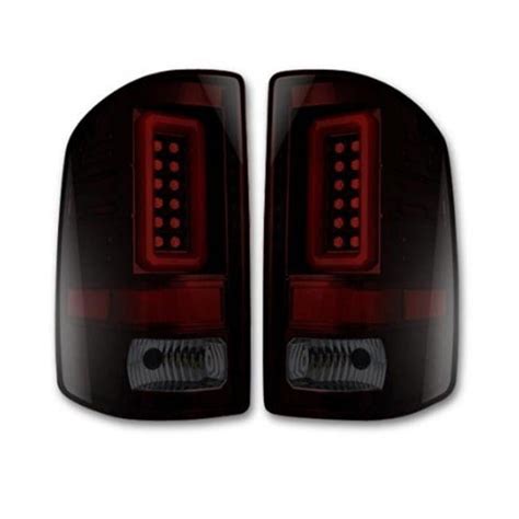 Recon 264298bk Gmc Sierra For 16 17 150025003500 Oled Tail Lights Smoked Lens