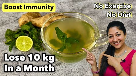 Mint Ginger Tea Lose 10 Kgs In A Month Weight Loss Drink Fat Cutter