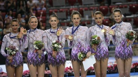 Поредният златен медал за българския ансамбъл по художествена гимнастика