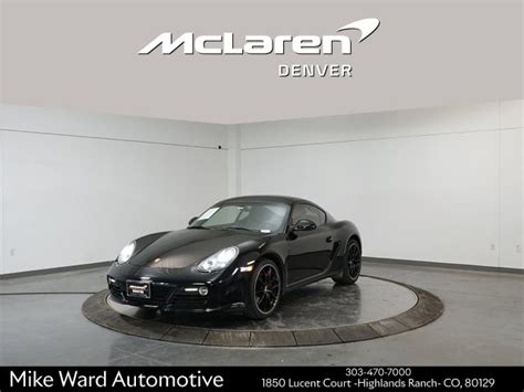 Pre Owned 2012 Porsche Cayman S Black Edition 2dr Car In Highlands