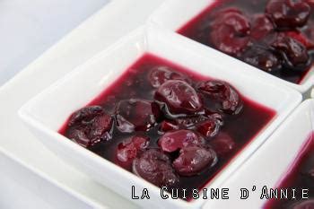 Recette Cerises Au Sirop Jubil La Cuisine Familiale Un Plat Une