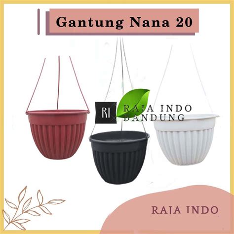 Jual Pot Gantung Nana Putih Mirip Pot Gantung Pumba Murah Putih