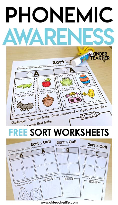 Phonics And Phonemic Awareness Worksheets