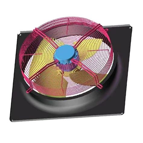 Ventilateur Industriel De 3 De Phase Ventilateurs Axiaux 380V 850mm