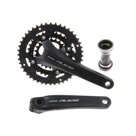 Shimano Fc M T Alivio X S Speed Mtb Bicycle Crankset Mm