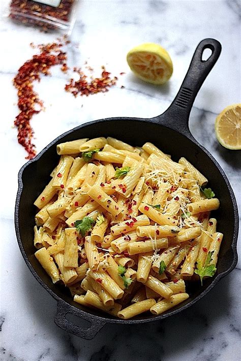 Roasted Garlic And Lemon Rigatoni With Brown Butter And Gruyere Baker By Nature