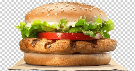 Burger King sándwiches de pollo a la parrilla hamburguesa hamburguesa