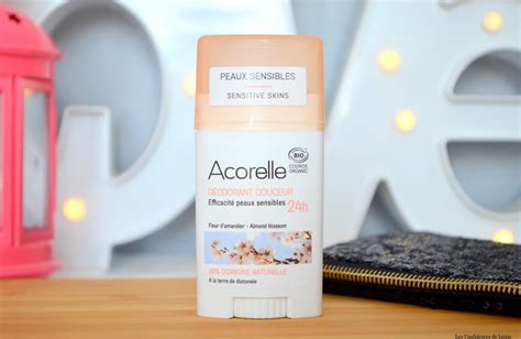 Déodorant Acorelle, mon avis - Les confidences de Lizzie, blog beauté ...