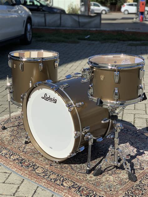 Ludwig Classic Maple Vintage Bronze Mist 221316 Brahms