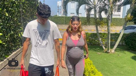 I Help My Pregnant Neighbor As A Pretext To Fuck Her Hard And Throw My